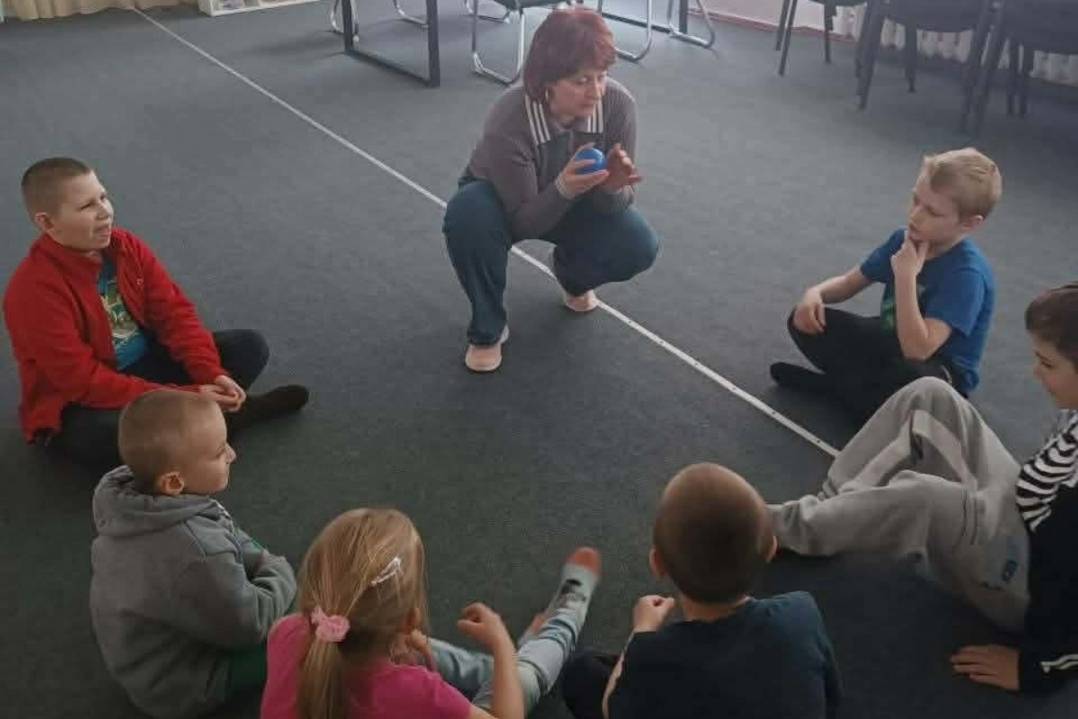 У Смілі центр соцслужб проводить заняття для дітей