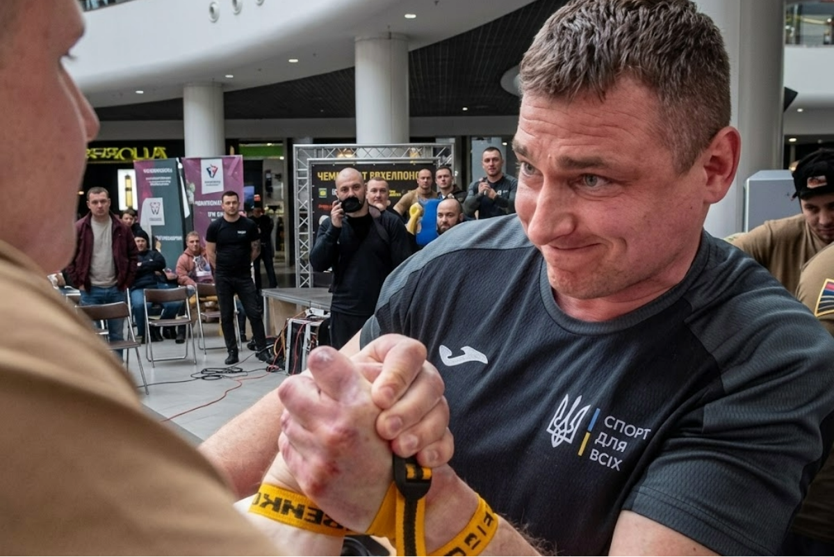 Спортсмен із Черкащини виборов «бронзу» на чемпіонаті України з армрестлінгу