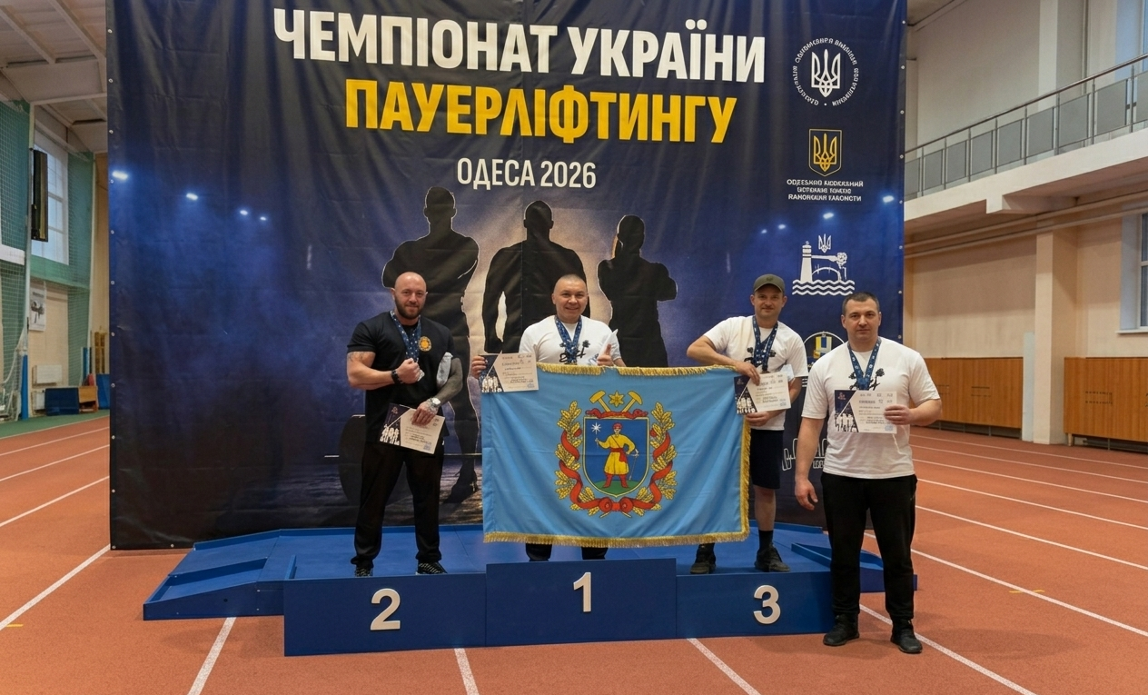 Спортсмени з Умані стали призерами Чемпіонату України з пауерліфтингу