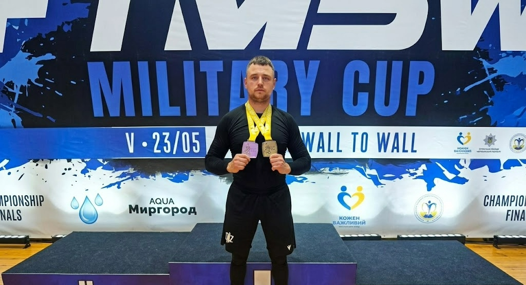 Спортсмен з Черкащини здобув «срібло» та «бронзу» на всеукраїнському турнірі з джиу-джитсу