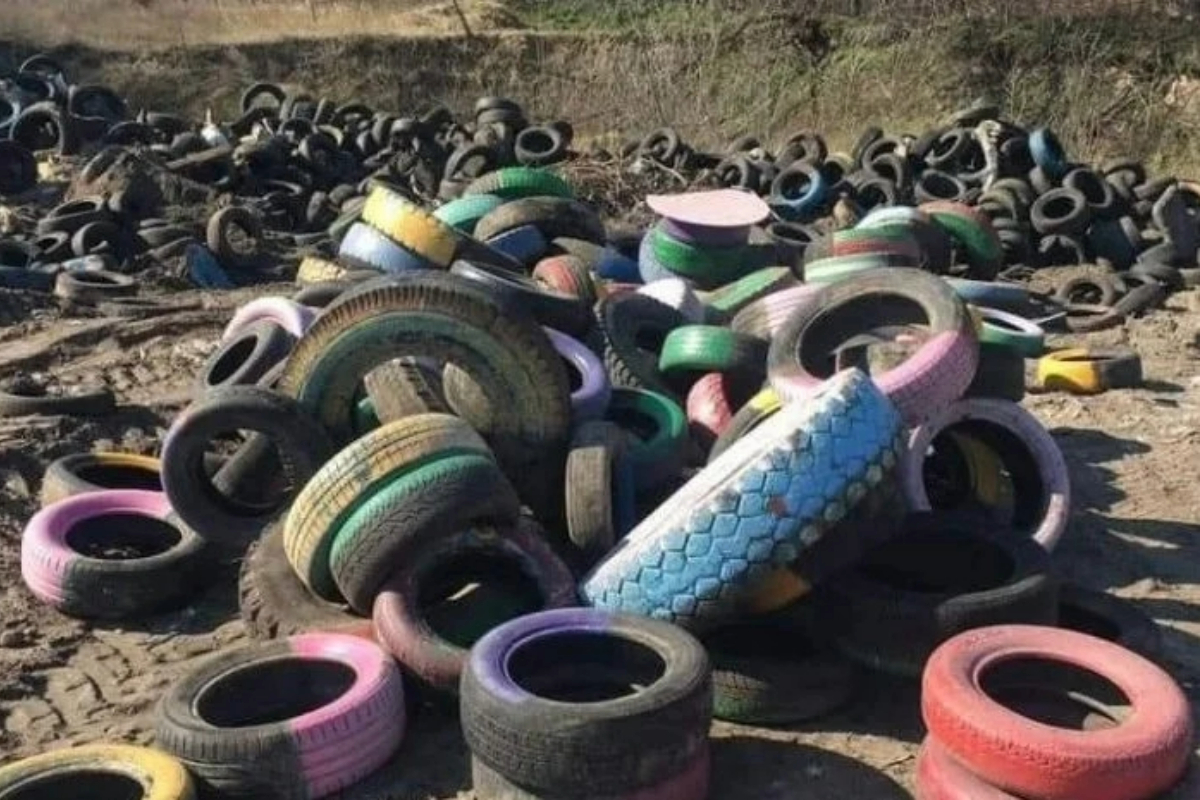 На Черкащині через переробку шин завдали збитків довкіллю майже на 800 тис. грн