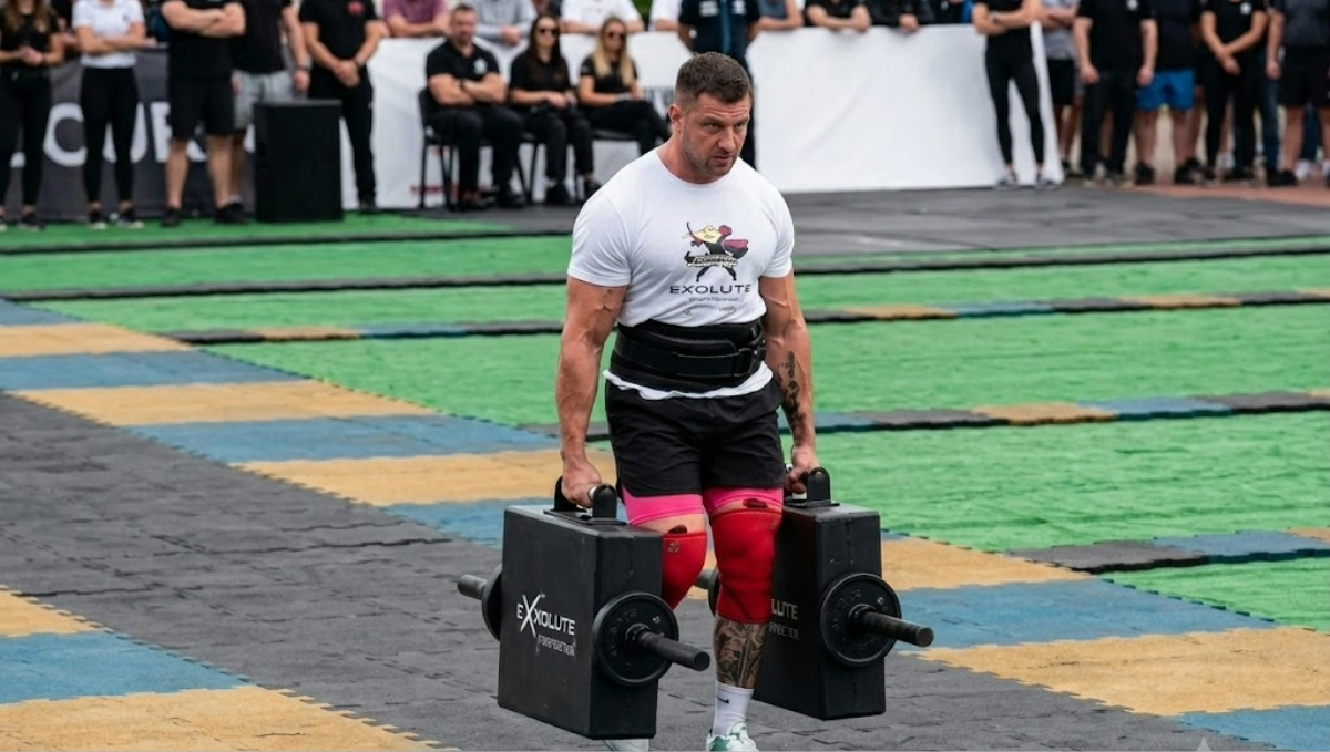 Спортсмен з Черкащини став чемпіоном України зі стронгмену