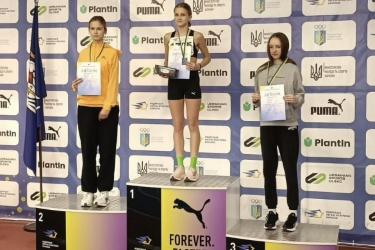 Легкоатлетка з Черкащини встановила рекорд та стала чемпіонкою України