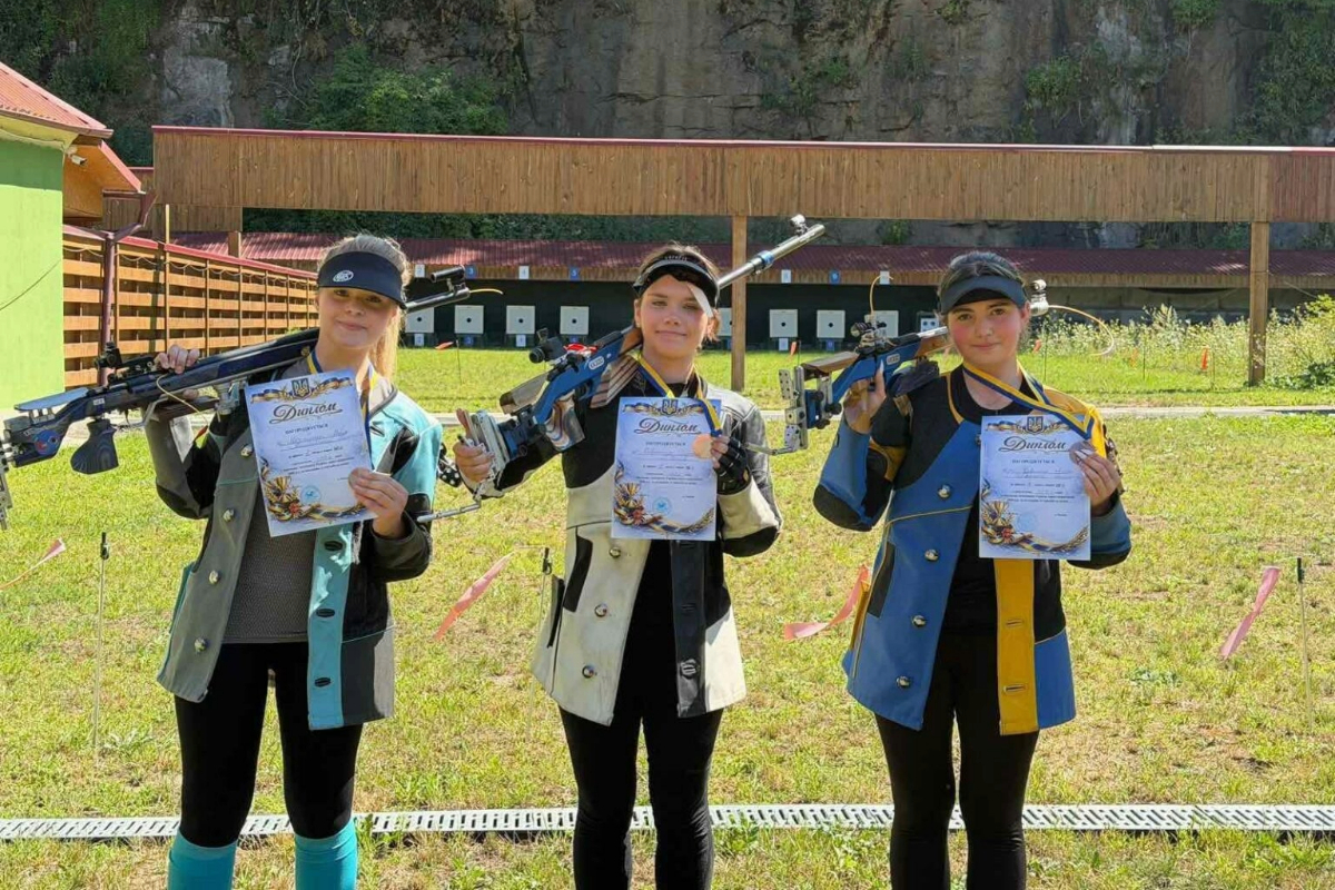 Черкаські стрільці здобули 4 медалі на чемпіонаті України у Вінниці