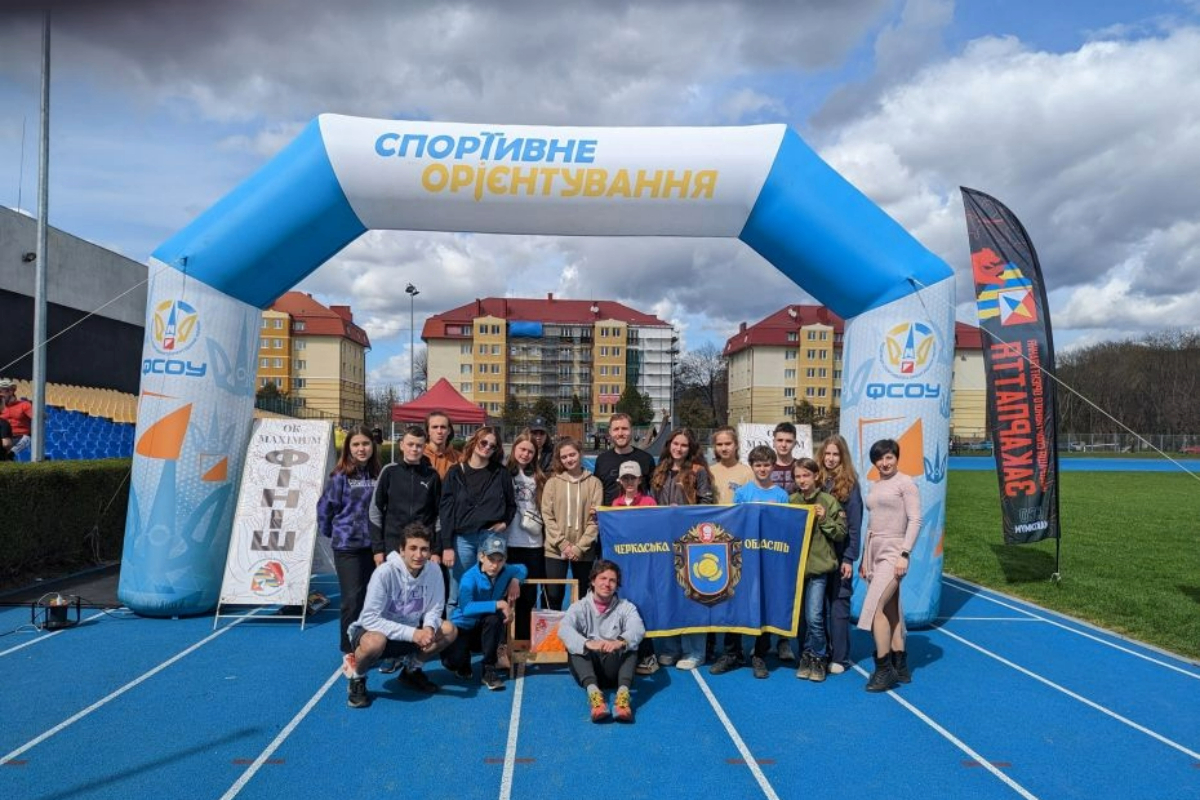 3 спортсменів з Черкащини стали чемпіонами України зі спортивного орієнтування