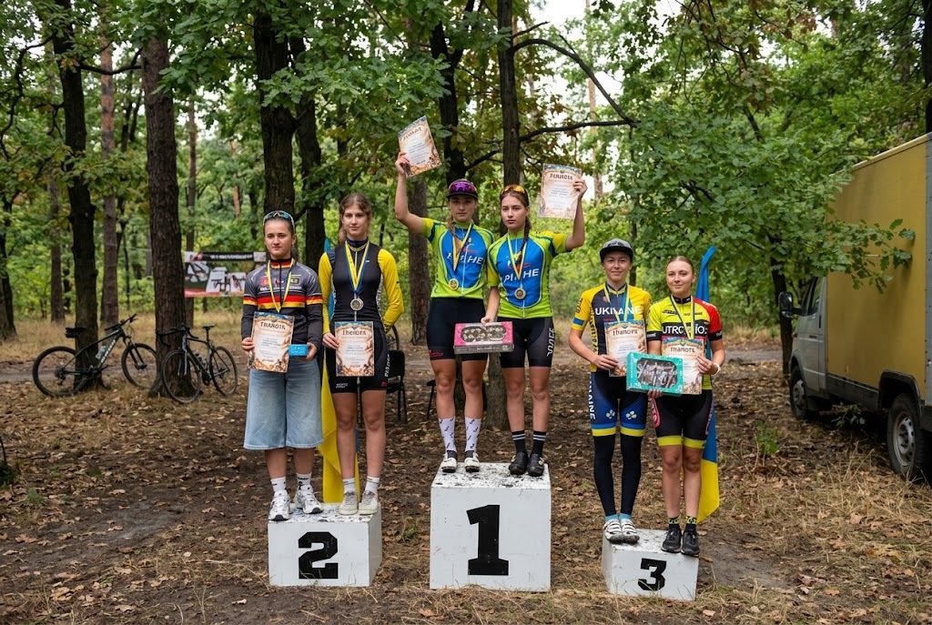 Черкаські спортсмени здобули «золото», «срібло» та «бронзу» на чемпіонатах України з велогонок
