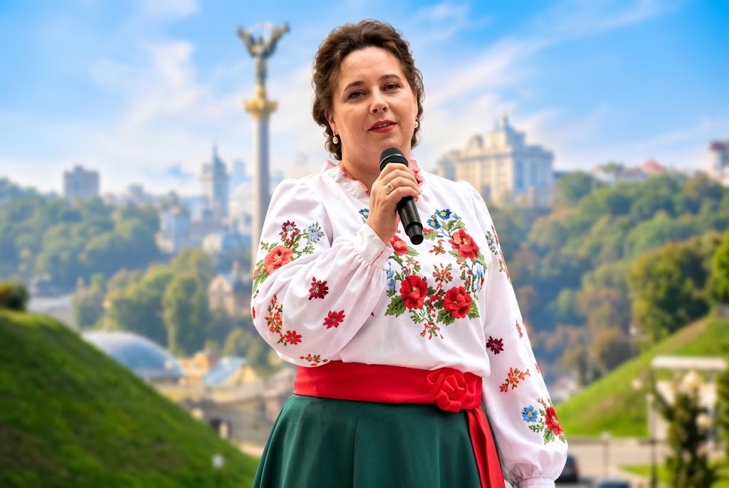 Смілянська співачка Тетяна Бреус виступила на благодійному марафоні в Києві