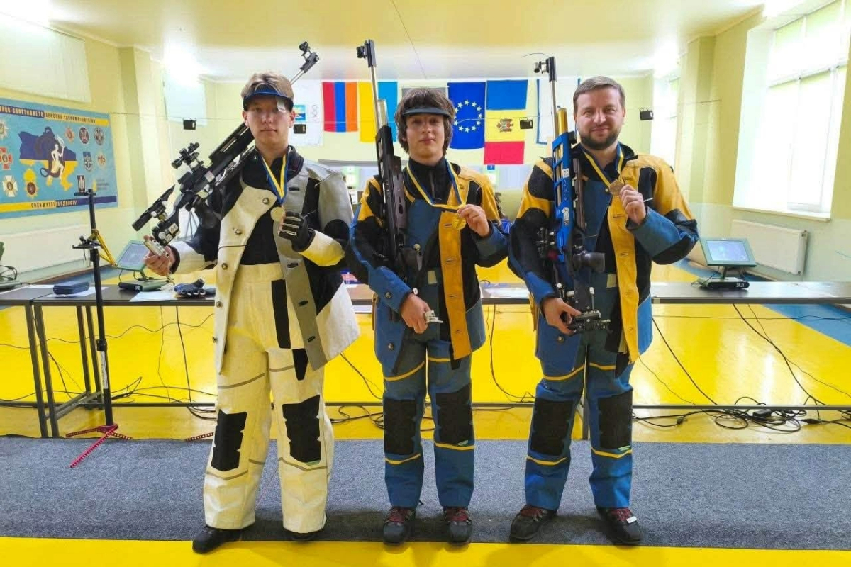 Черкаські стрільці здобули 3 медалі на чемпіонаті України