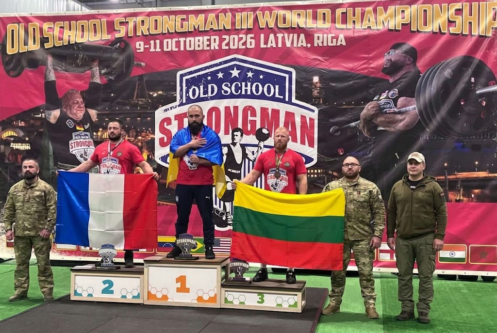 Спортсмен з Черкащини став чемпіоном світу та встановив рекорд України